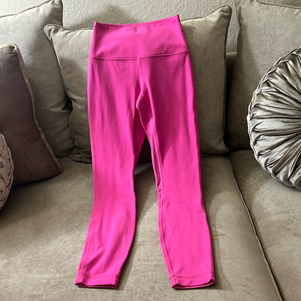Lululemon align pink leggings size 4